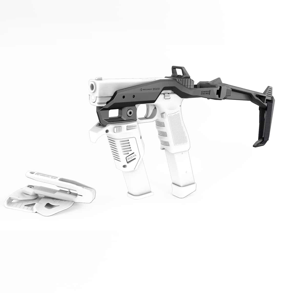 Recover Tactical® 20/21 Stabilizer Kit for 10mm/45ACP Large Frame Glocks - Image 3