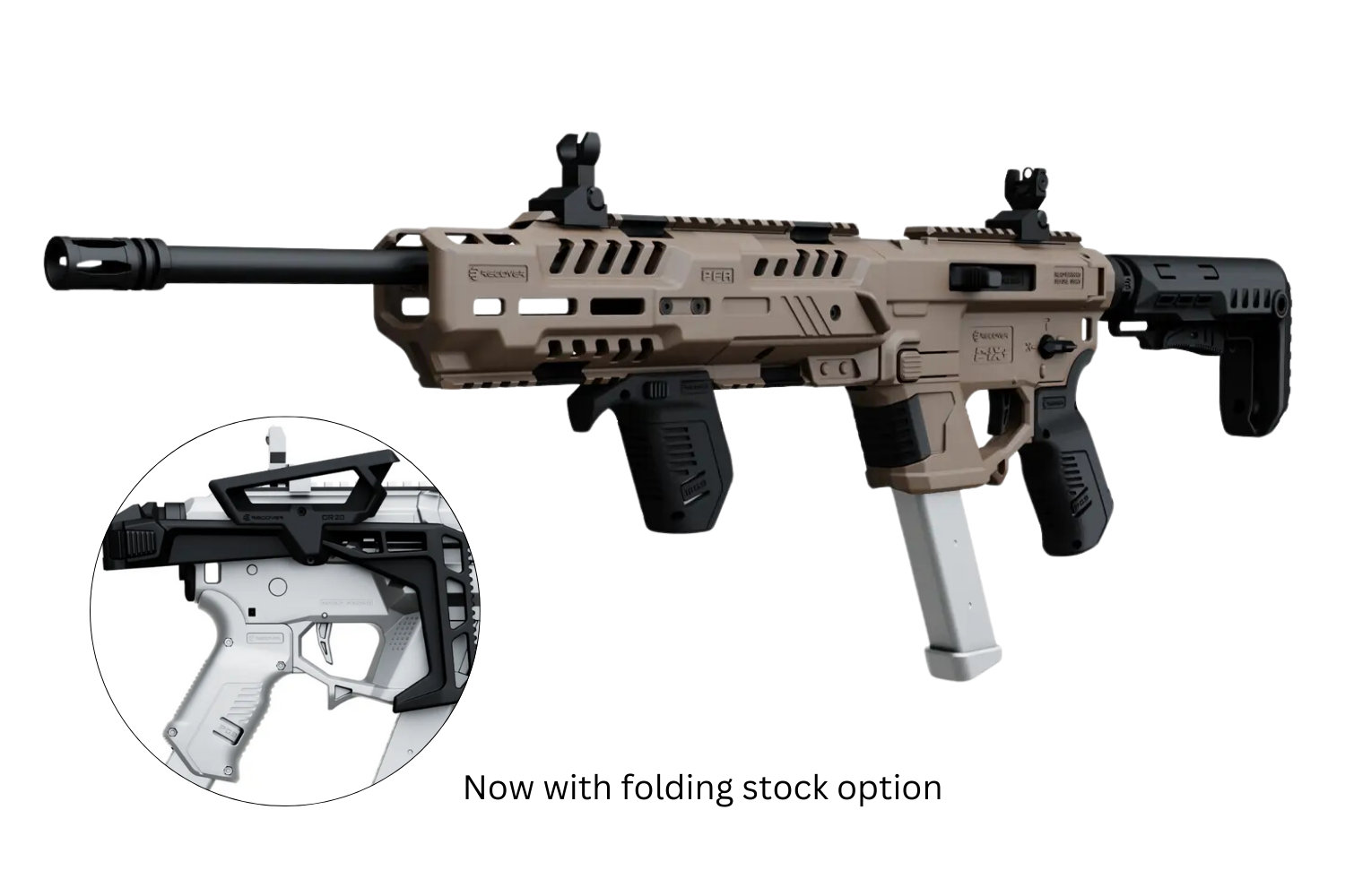 Recover Tactical P-IX+ PFA Pistol Carbine Platform for Glock Pistols
