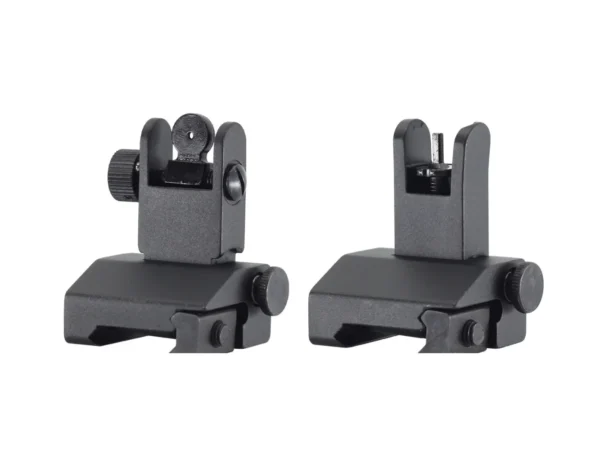 Low-Profile Spring-Action Aluminum Flip-Up Sights (P-IX/TFA Compatible)