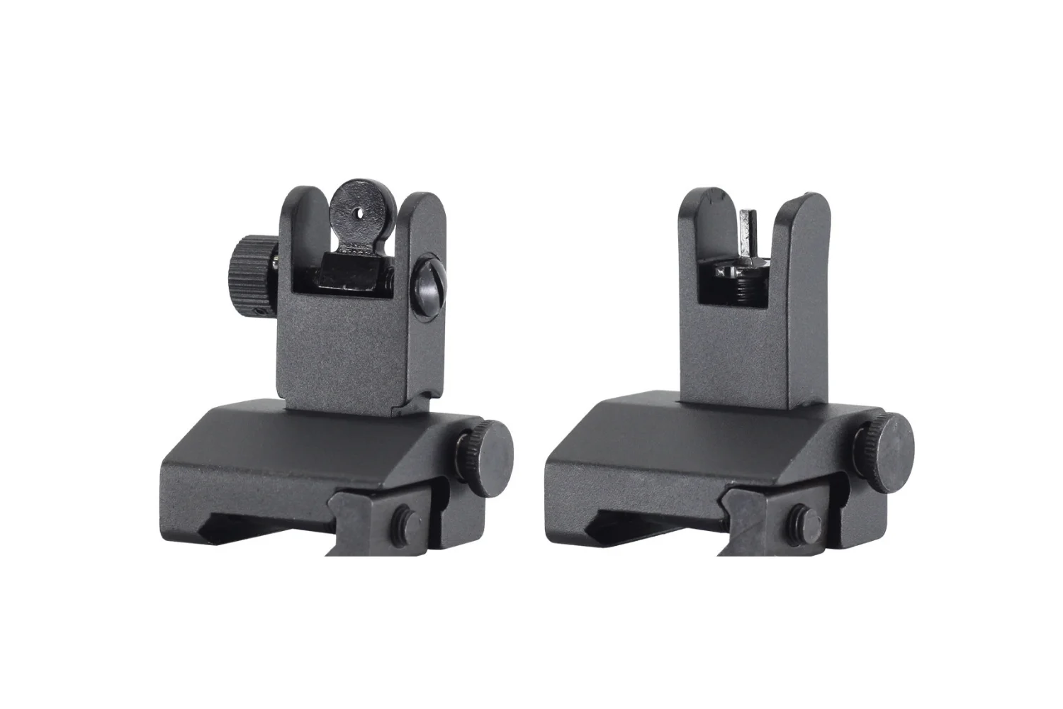 Low-Profile Spring-Action Aluminum Flip-Up Sights (P-IX/TFA Compatible)