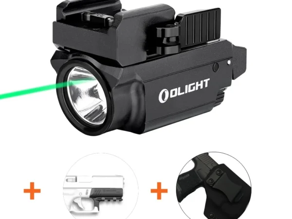 Olight BALDR MINI w/ Combo Options of+ MIE Productions IWB Holster & Recover Tactical® Compact Rail