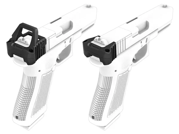 UCH21 Upper Charging Handle for Glock 20, 21, 29, 29SF, 30, & 40 – Comes with Lower and Upper Profile Charging Handles